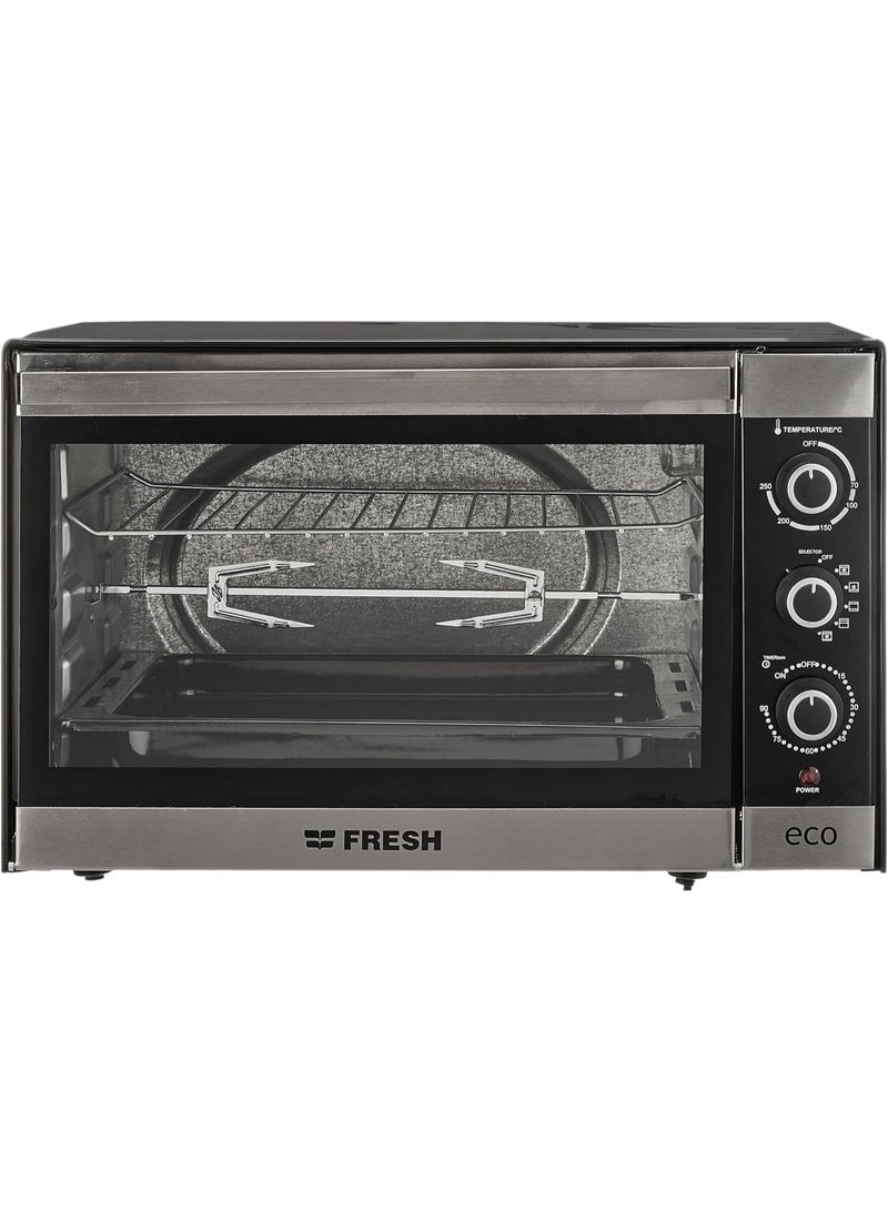 فريش فرن فريش اسود 48 لتر ايكو شواية ومروحة - Image 1